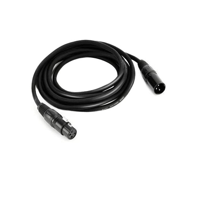 3.3FT 1M Flexible DMX Cable 3 Pin Signal XLR Male to Female DMX Cable for DJ Stage Lights