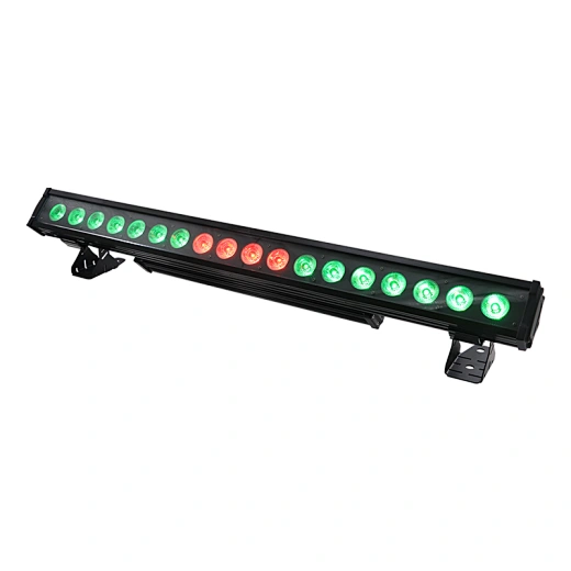 LaluceNatz Outdoor 18x18W RGBWAUV 6in1 IP65 Aluminum LED Wall Washer Light Bar Individual Control