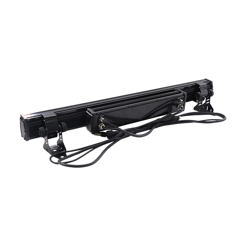 LaluceNatz Outdoor 18x18W RGBWAUV 6in1 IP65 Aluminum LED Wall Washer Light Bar Individual Control