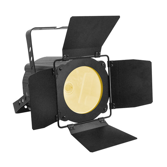 LaluceNatz 200W Warm White Cold White 2in1 COB Par Light with Barn Doors for Church Front Wash