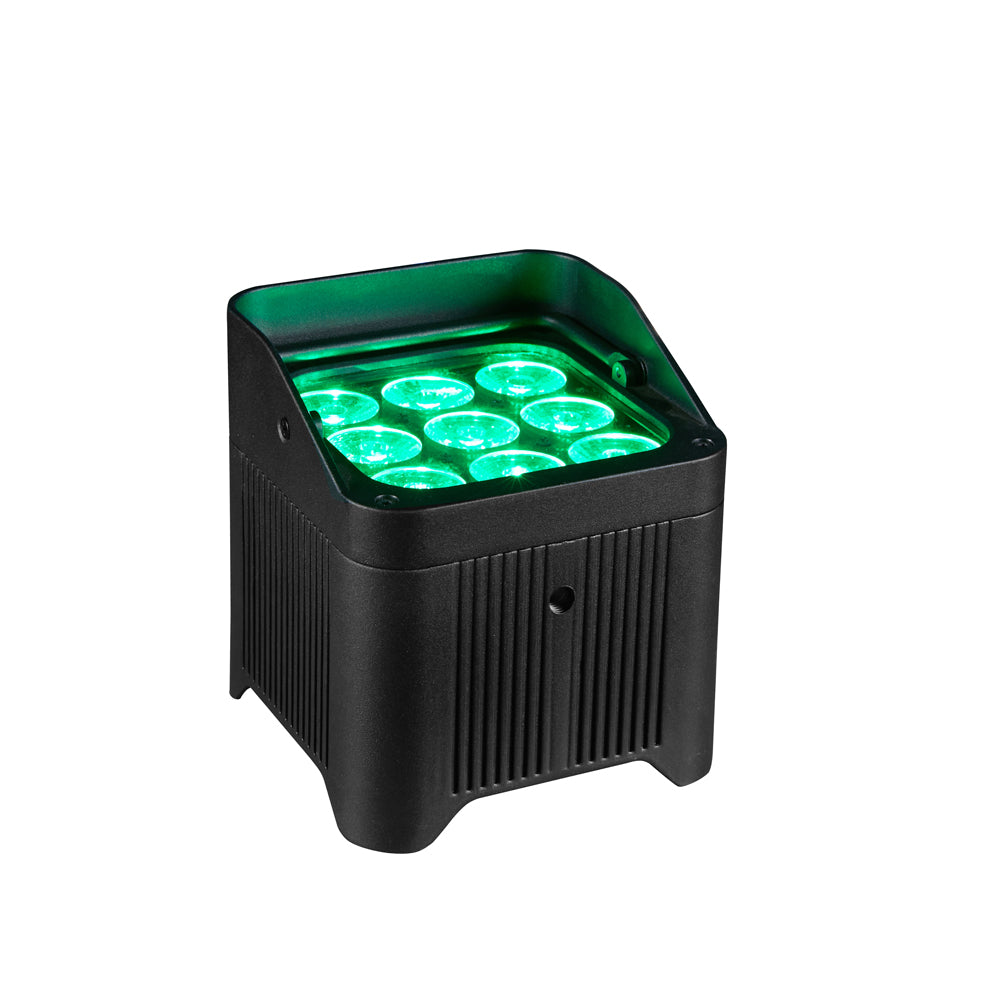 8pcs RGBWAUV 6IN1 Outdoor LED Battery Powered Wireless APP Control Stage Par Light with charging case for Uplighting