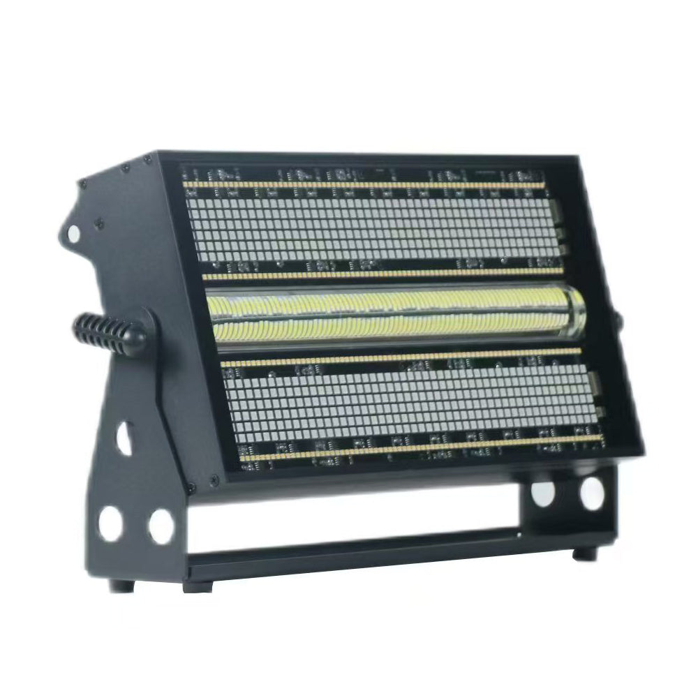 600W 80 Segments RGB+WA LED DJ Strobe Wash Blinder Light Panel