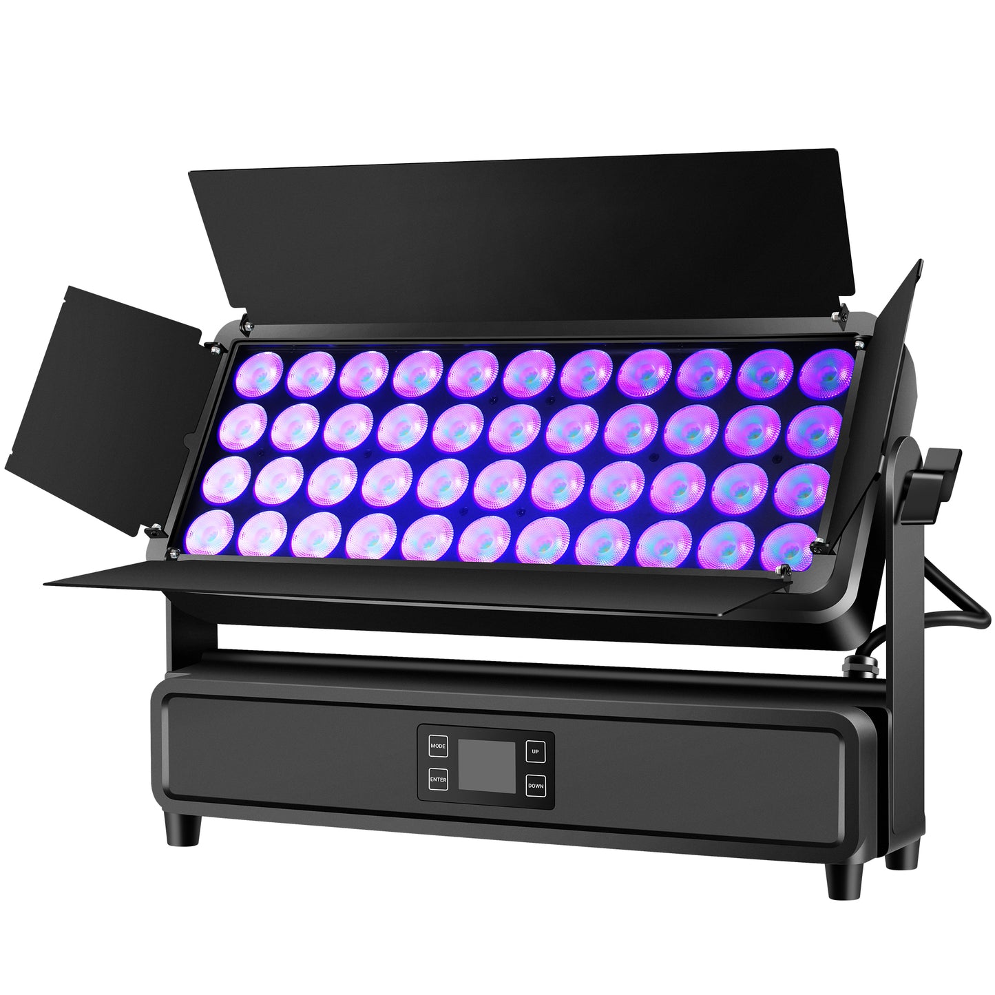 600W RGBW 4in1 LED Outdoor IP65 Wash Light with Barn Door