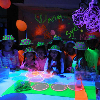 LaluceNatz 18x3W Powerful LED UV Black Light for Glow Party