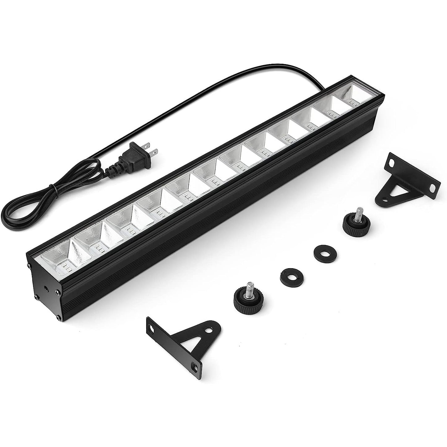 LaluceNatz 36W LED Black Light Bar for Glow Party