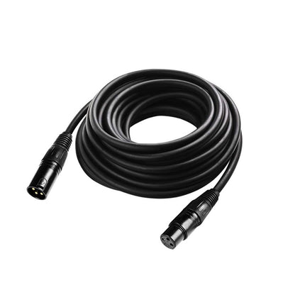 3.3FT 1M Flexible DMX Cable 3 Pin Signal XLR Male to Female DMX Cable for DJ Stage Lights