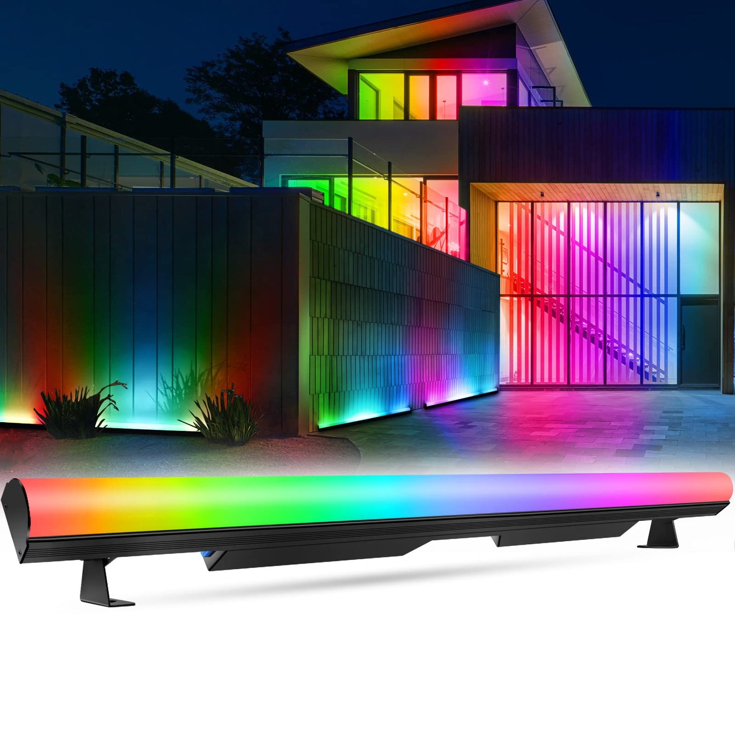 LaluceNatz 144LED RGB Pixel Light Bar