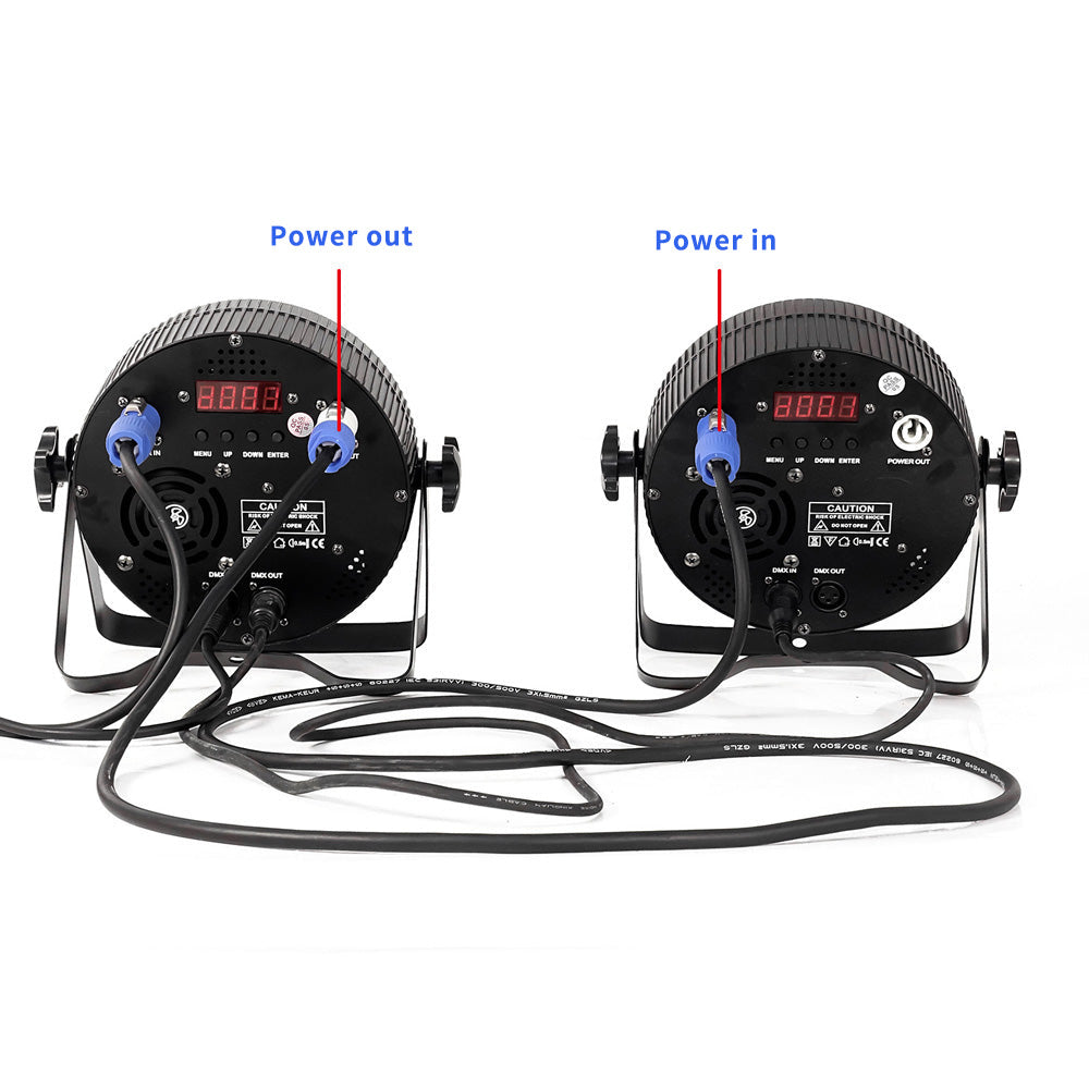 3*2.5² Locking Power Connector Link Cable for Stage Lights