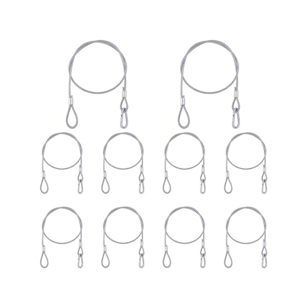 Stainless Steel Safety Cables for DJ Stage Lighting