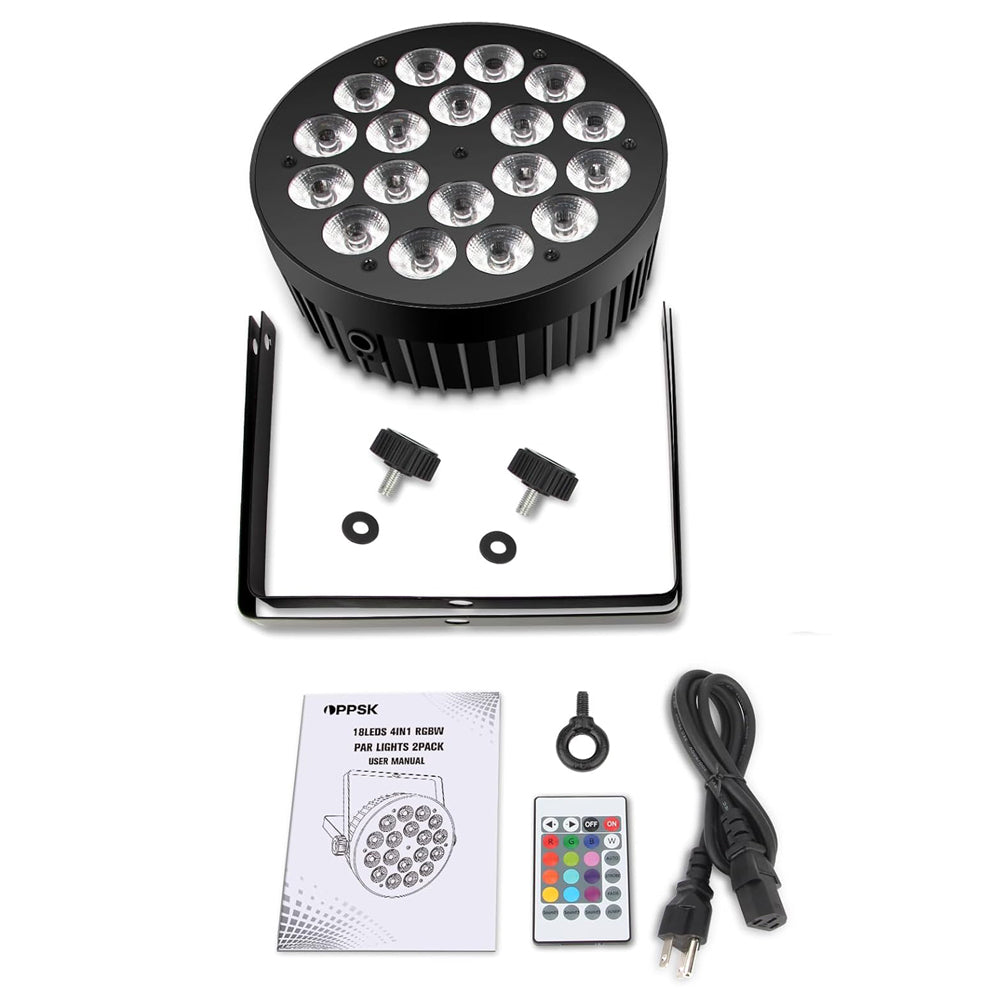 18x10W RGBW 4in1 Slim LED Par Light