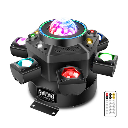 150W LED Versatile Moving Head Light with 6 Arms, Free  Shipping to US