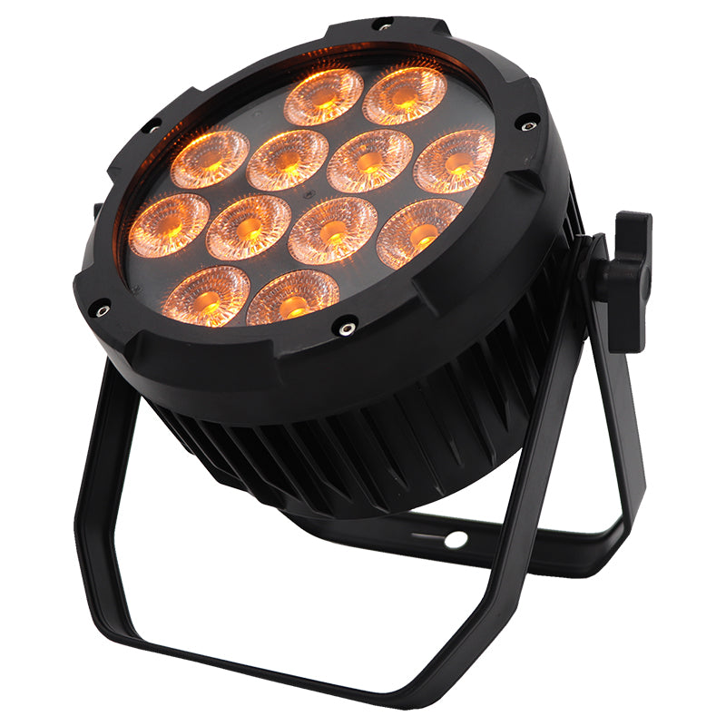 LaluceNatz 12x18W RGBWAUV 6in1 Outdoor Battery Powered Par Light with