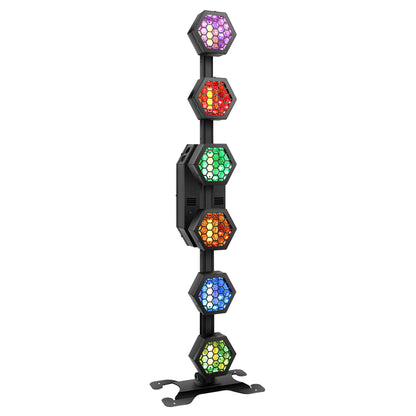 6x50W Retro Stage Light with Stand, Free  Shipping to US