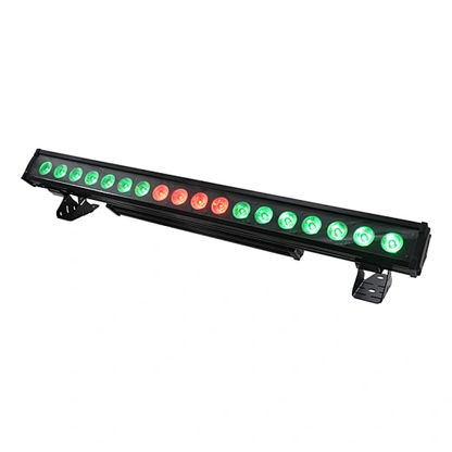 LaluceNatz Outdoor 18x18W RGBWAUV 6in1 IP65  Aluminum LED Wall Washer Light Bar Individual Control
