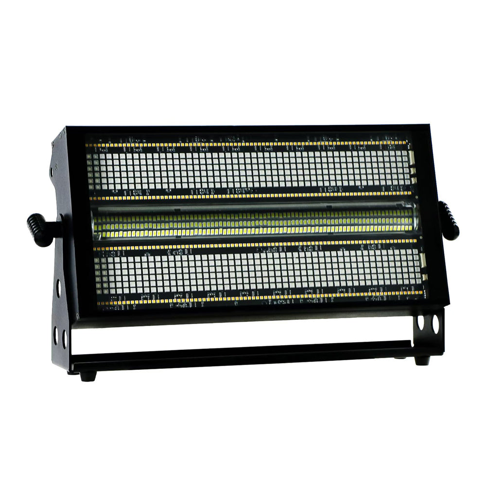 600W 80 Segments RGB+WA LED DJ Strobe Wash Blinder Light Panel