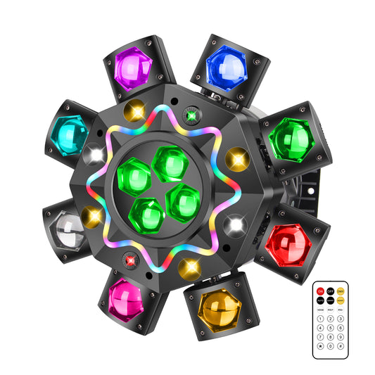 200W LED Hybrid Moving Head Effect Light with 8 Arms, Free  Shipping to US