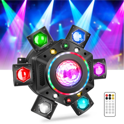 150W LED Versatile Moving Head Light with 6 Arms, Free  Shipping to US