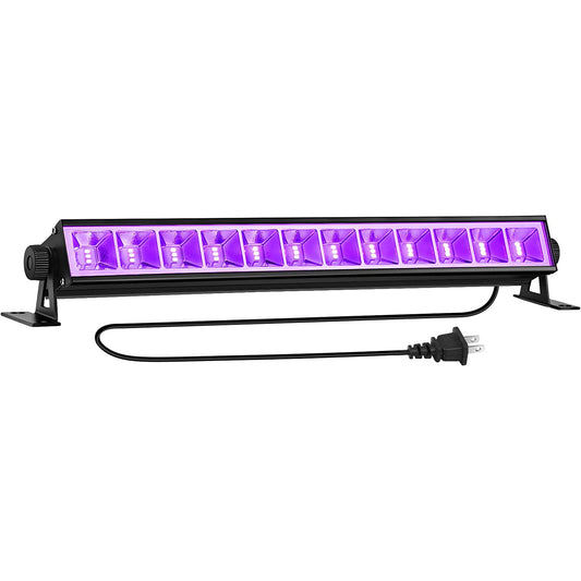 LaluceNatz 36W LED Black Light Bar for Glow Party