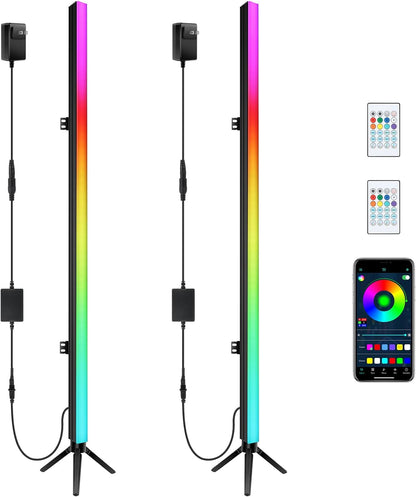 60LED APP Control RGB 3in1 LED DJ Pixel Effect Light Bar with Remote and Tripod, Free Shipping to US