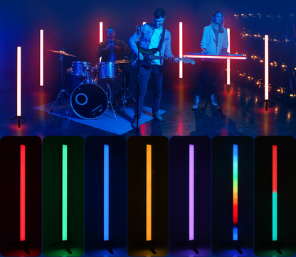 120LED 360 Degree RGB 3in1 LED DJ Pixel Tube Light Bar with Remote