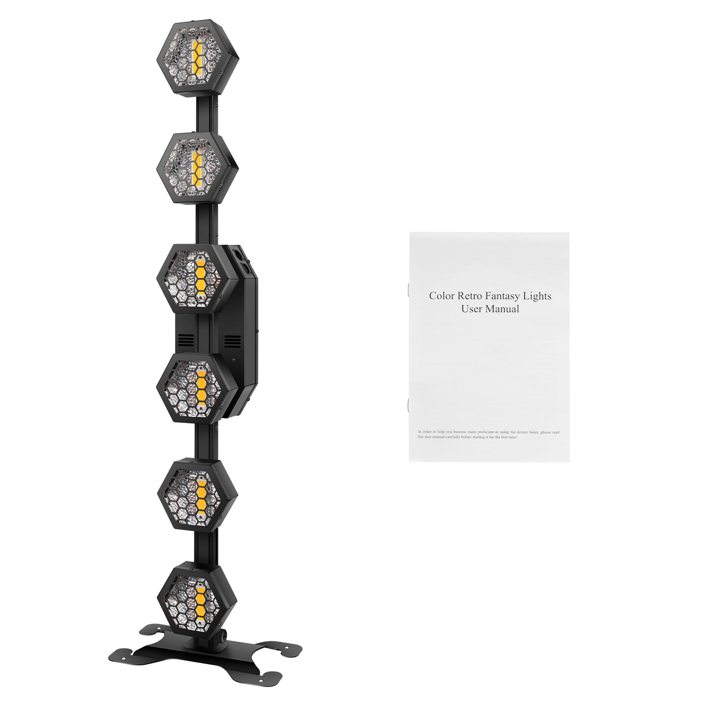 6x50W Retro Stage Light with Stand, Free  Shipping to US