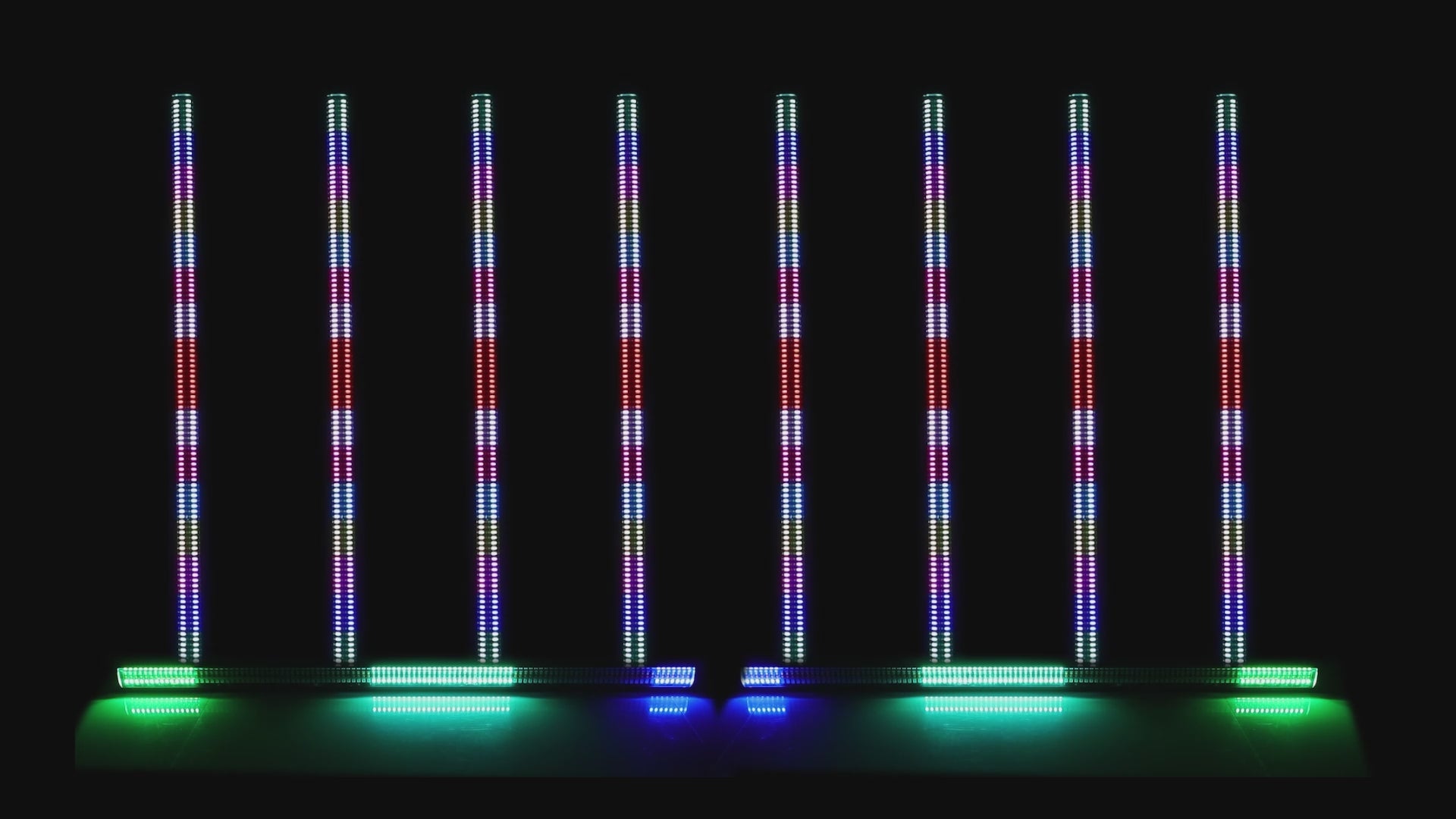 SOCIAL MEDIA VIDEO BRANDING 他2セット 200W 720LED RGB+W DJ Strobe Light Zone Control for Stage