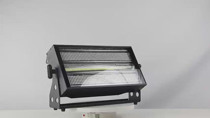 600W 80 Segments RGB+WA LED DJ Strobe Wash Blinder Light Panel